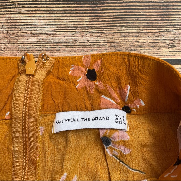 Faithfull the Brand Kamares Skirt in Botany - Picture 3 of 5